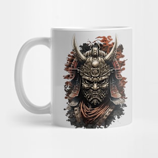 japanese warrior mask Mug